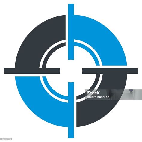 Shooting Target Logo Vector Icon Stock Illustration - Download Image Now - Accuracy, Aiming ...