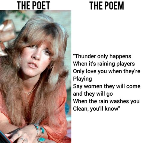 Stevie Nicks Nation on Instagram: “The poet, the poem • • • # ...