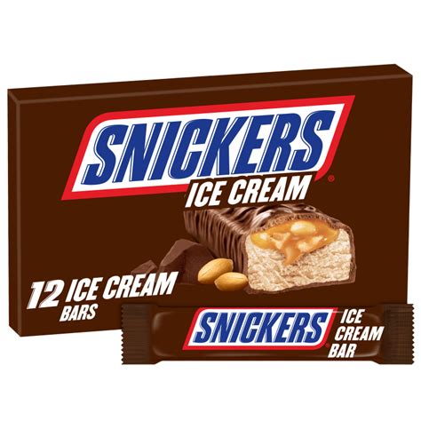 SNICKERS Ice Cream Bars, 2 oz (12-Count Box) | SNICKERS®