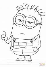 Minion From Despicable Me 3 coloring Page  Free Printable Coloring Pages sketch template