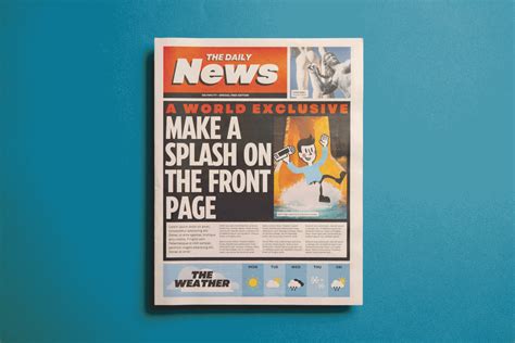 Free templates to make your own newspaper in Canva - Newspaper Club