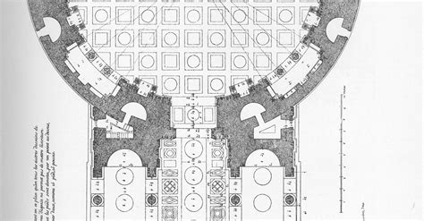 Floor Plan of the Pantheon, Rome (Illustration) - World History ...