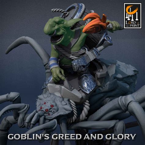 3D Printable Goblin Spider Sapper by Lord of the Print