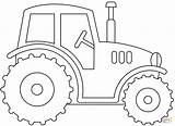 Tractor Coloring Pages sketch template