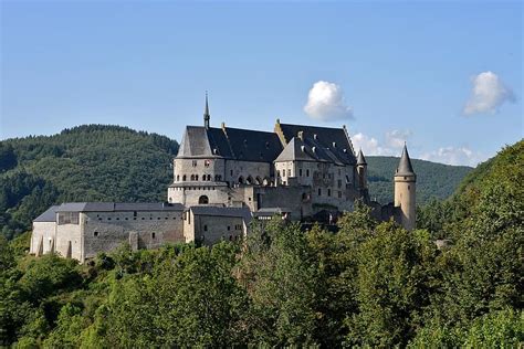 castle, vianden, luxembourg, border region | Pikist