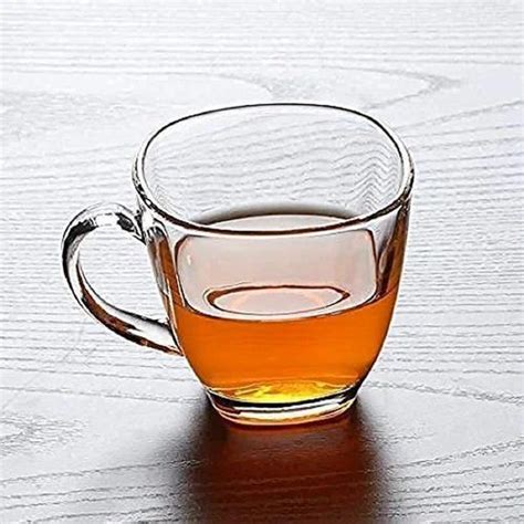 Glass Tea Cup at Rs 200/set | Glass Tea Cup in Surat | ID: 2849179400248