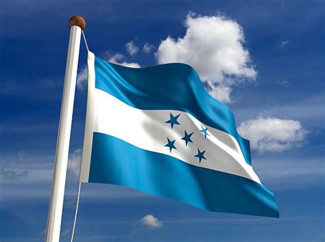 Bandera De Honduras - Banco de fotos e imágenes de stock - iStock