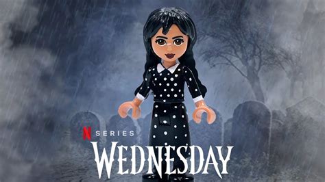 Making Wednesday Addams into Lego | Custom minidoll repaint DIY craft - YouTube