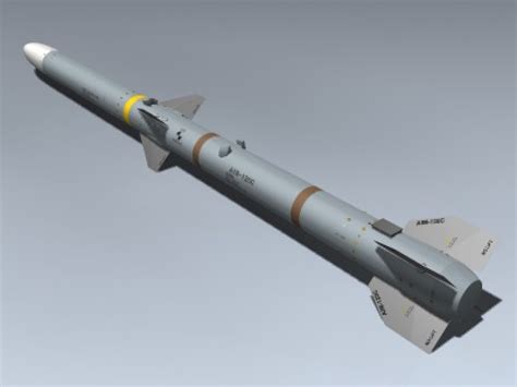 AIM-120C AMRAAM 3d Model by Mesh Factory