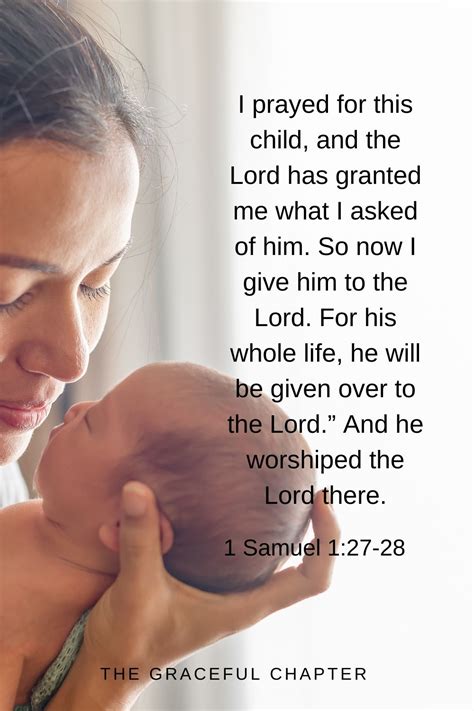 28 Bible Verses About Child Dedication - The Graceful Chapter