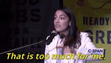 Aoc Alexandria Ocasio Cortez GIF – Aoc Alexandria Ocasio Cortez Mic ...