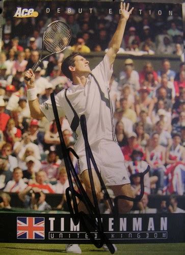 Tim Henman's Rookie Card (Autographed) | JC | Flickr