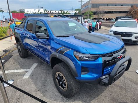 2023 Chevy Colorado ZR2 Desert Boss In Glacier Blue: First Live Photos ...