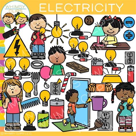 Electricity Clip Art - Form of Energy | Clip art, Science clipart, Powerpoint lesson