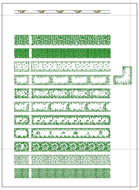 Garden Grass - CAD Files, DWG files, Plans and Details