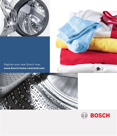 User manual Bosch Serie 4 WAN282EURO (English - 40 pages)