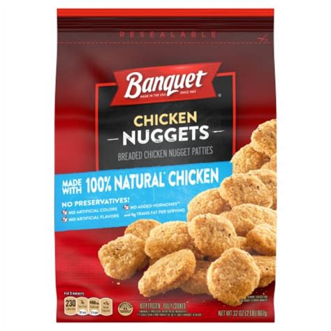 Banquet Chicken Nuggets Frozen Chicken, 32 OZ - Kroger