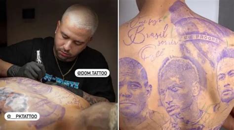 Richarlison gets tribute tattoos of Neymar, Ronaldo Nazario and himself ...