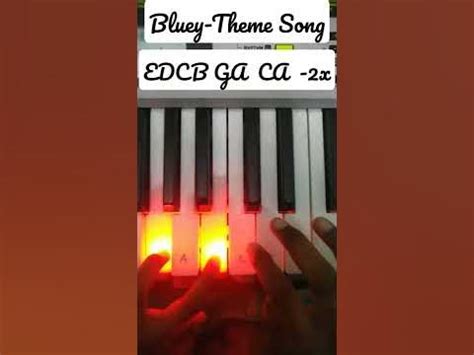 Bluey- Theme Song Piano Version 🎹 Full version link in description - YouTube