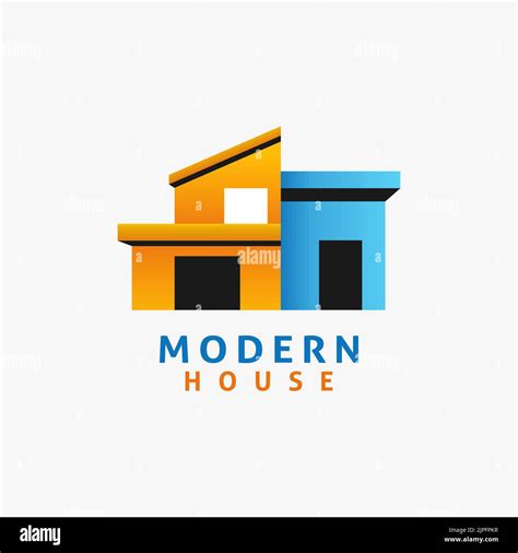 Modern house logo design Stock Vector Image & Art - Alamy