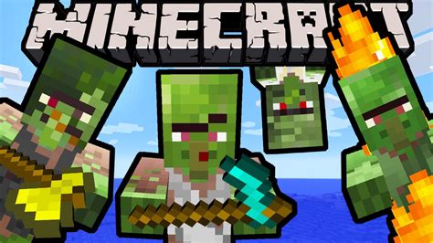 Minecraft 1.9 Snapshot: Weapon Balance, New Zombie Villager Skins, Hoe Nerfs, Combat Update ...