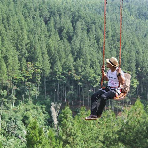 sky swing, maribaya bandung Vacation Places, Travel And Leisure, Java ...