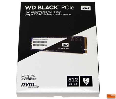 WD Black 512GB M.2 PCIe NVMe SSD Review - Legit Reviews