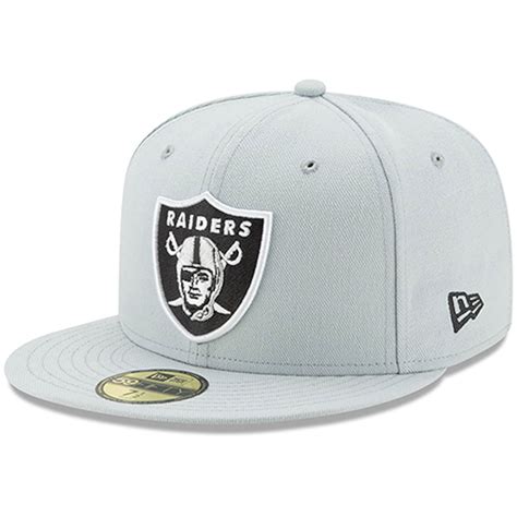 New Era Oakland Raiders Black Omaha 59FIFTY Fitted Hat