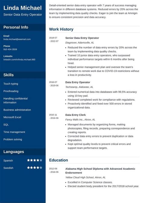 Chronological Resume: Format, Templates & Examples