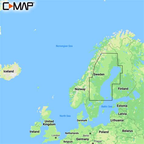 C-Map karttakortti Gulf Of Bothnia - Kurre.fi webstore