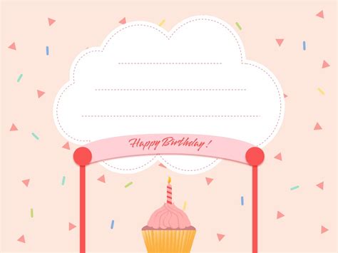 Birthday Card Powerpoint Template