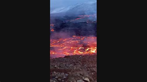 VIDEO: Mesmerizing lava flow spills from Iceland's Fagradalsfjall volcano