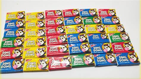 Ding Dong Bubble Gum|Full Box Review|RS 5 per Pack - YouTube