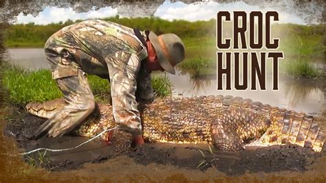 Hunting a HUGE Nile Crocodile in Africa - YouTube