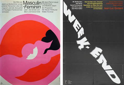 Movie Poster of the Week: The Lesser-Known Posters of Jean-Luc Godard on Notebook | MUBI