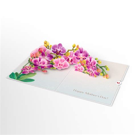 Mother's Day Orchid Card | Pop Up Orchid Card for Mom | Lovepop