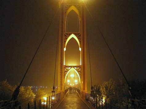 Euphrates Bridge - Deir ez-Zor, night. Western end. | Flickr