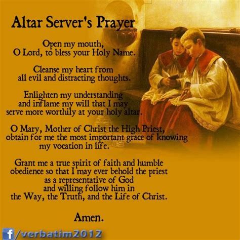 26 best Altar Servers images on Pinterest | Altar, Altars and Catholic