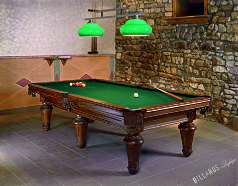 Table de billard en bois massif