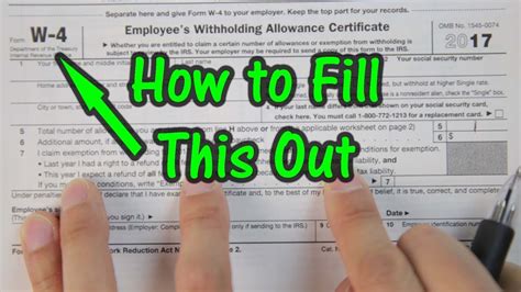 Figuring Out Your Form W4 How Many Allowances Should You