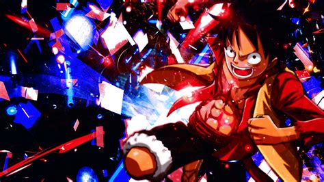 One Piece Hd Luffy Cool Art Wallpaper One Piece Desktop Wallpaper Hd ...