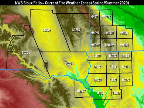 Changes to the Fire Weather Forecast Zones in Southeast South Dakota ...