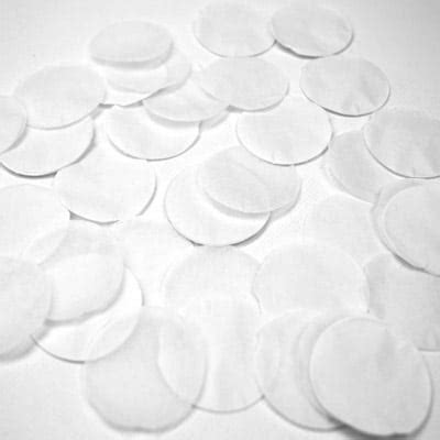 Tissue Confetti - White - Balloons4you - New Zealand Party Decoration | Party Balloons Shop