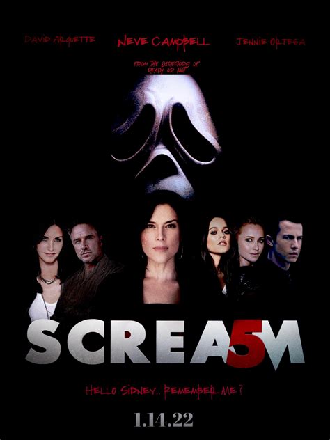 bored so decided to make a SCREAM 5 Poster (2022) : r/Scream