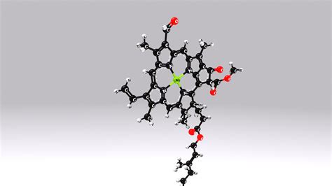 Chlorophyll B Structure Obj