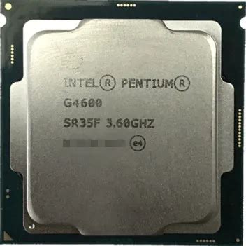 Intel Pentium Processor G4600 g4600 CPU LGA 1151 land FC LGA 14 ...