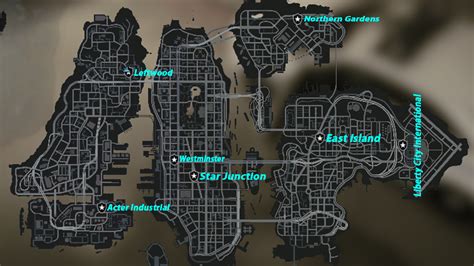 Gta Liberty City Map