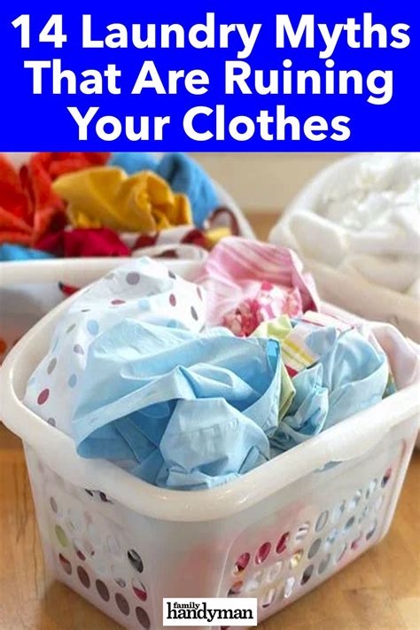 14 Laundry Myths That Are Ruining Your Clothes Air Clothes, Ruined Clothes, Washing Clothes ...