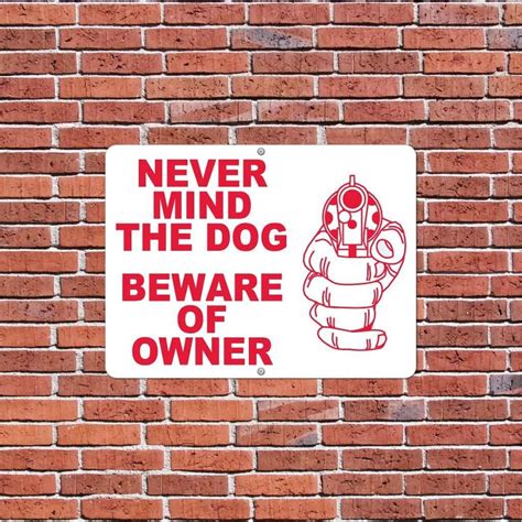 Beware of Owner Sign/Sticker | VictoryStore – VictoryStore.com