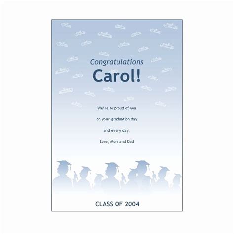 30 Graduation Program Template Word | Example Document Template